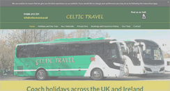Desktop Screenshot of celtic-travel.co.uk